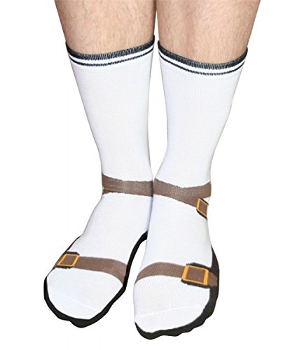 Sandalen Socken Römerlatschen Jesuslatschen Strümpfe Opa im Paar